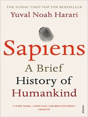 cover image of Sapiens